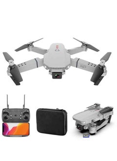 TIGER FPV Drone with 4K HD Camera – WiFi Live Video, Foldable Quadcopter, Headless Mode, Altitude Hold, Track Flight, 3D Flip – Compact & Easy-to-Fly Gray Drone for Beginners and Pros  - Image 2