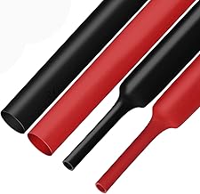 XHF XHF 2 Pcs 1-1/2 Inch (40mm) 3:1 Waterproof Polyolefin Heat Shrink Tubing Marine Grade Adhesive Lined Heat Shrink Tube,  - Image 1