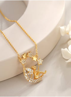 Women Necklaces Trendy 18k Gold Plated, Moon Planet, Heart,Pendant Gifts For Women - pzsku/Z1824FC424CBCE57E460FZ/45/_/1724752552/fef815b6-bb0d-4f71-94c5-f219fd96facb