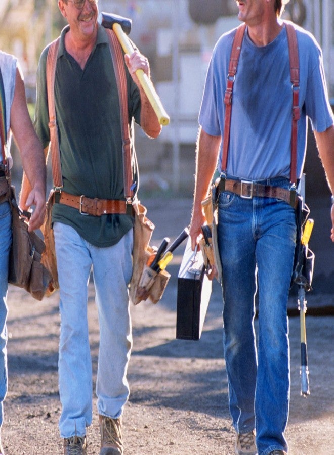 Homakover Heavy Duty Tool Belt Loop, 4pcs Suspender Loop, Suspender Attachment, Tool Belt Strap Connectors, Tool Belt Accessories, Suspender Loop Hook Attachment - Image 5