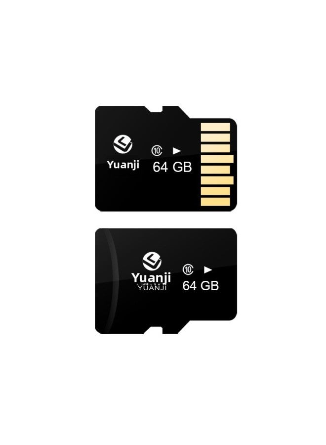 SD Card 64G Memory Card SD Large Card High-speed Camera Neutral 64gbTF Memory Card High-speed PSP-Color:Black-Capacity:64GB