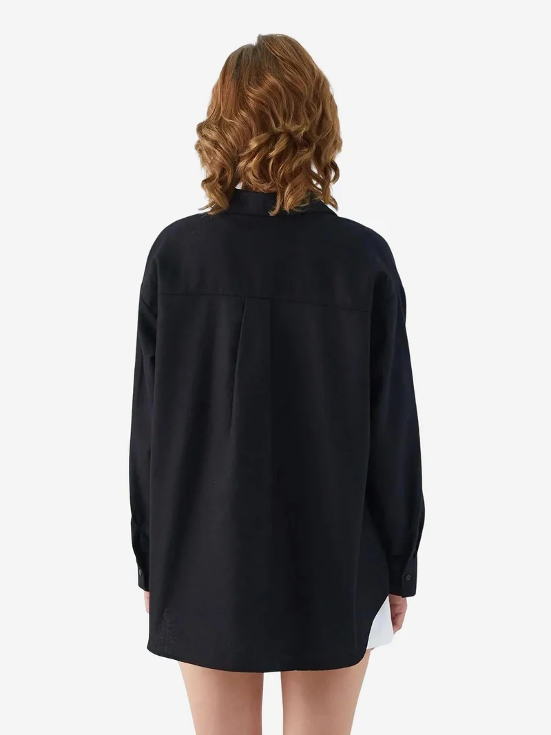 MixRay Mixray Oversize Poplin Shirt