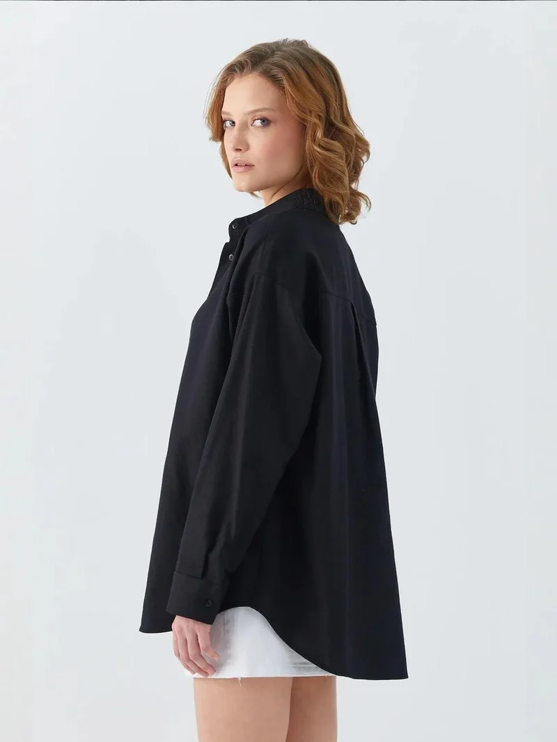 MixRay Mixray Oversize Poplin Shirt