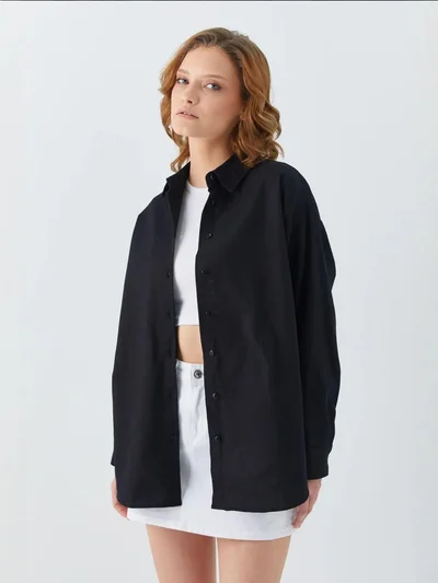 MixRay Mixray Oversize Poplin Shirt