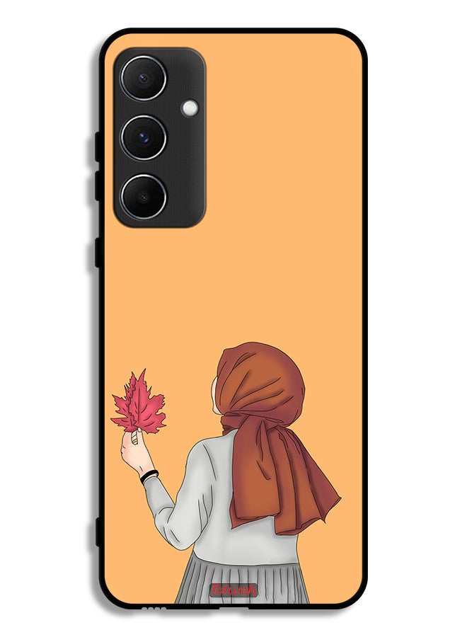 Tolwak Samsung Galaxy A55 5G Protective Case Cover Holding Leaf - Image 1