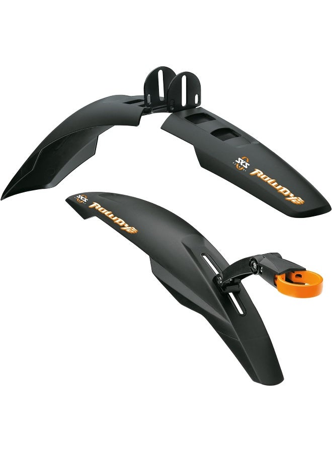 SKS SKS Rowdy Kinder Fahrrad-Steckschutzblech (Set) // 20'-24'  - Image 4