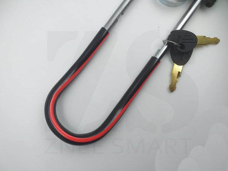 ZNEE SMART Bike Front Shocker Lock Wheel Lock for Bajaj Pulsar 150 DTS-i - Image 2
