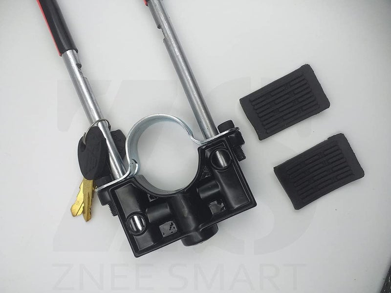 ZNEE SMART Bike Front Shocker Lock Wheel Lock for Bajaj Pulsar 150 DTS-i - Image 3