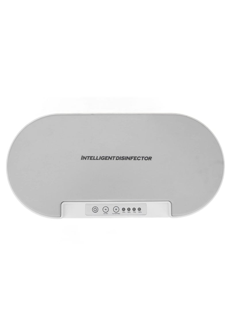 UV Light Sanitizer Box, Protable Sanitizer Sterilizer Cleaner Box, Voice Broadcast Clean Sterilizer Box Storage Organizer for Nail, Tweezers, Hair Salon, Nail Art Tool - Image 1