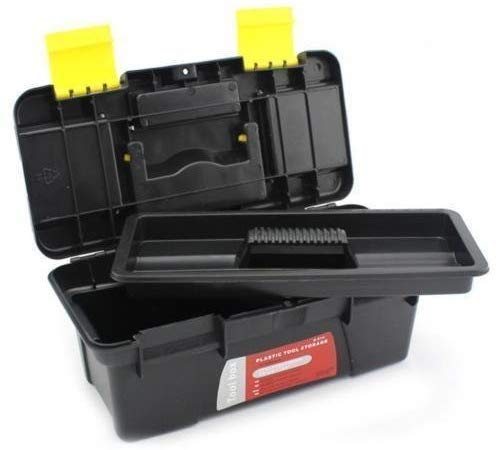 Anukmpa Multipurpose Plastic Storage Box Travel Tool Organizer Storage Box for Hand Tool Kit Hammer Accessories etcpack of 1 - Image 2