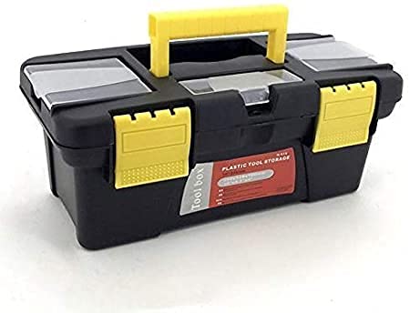 Anukmpa Multipurpose Plastic Storage Box Travel Tool Organizer Storage Box for Hand Tool Kit Hammer Accessories etcpack of 1 - Image 1