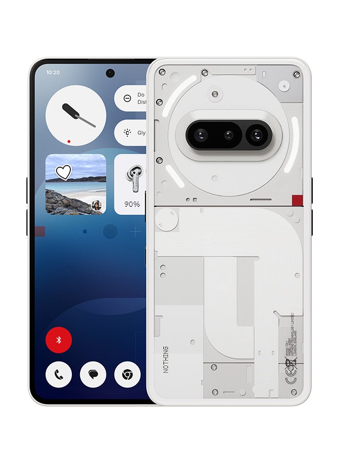 Nothing Phone (3a) Dual SIM White 8GB RAM 128GB - Global Version - Image 1