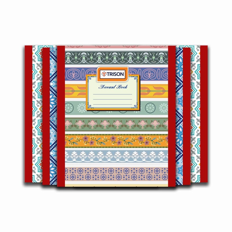 Trison Attendance Copy Size 224 Pages (112 Sheets) | Small Size (16x20 cm) | Quire 2 | Hardbound | 31 Days Format | Pack of 5 - Image 1