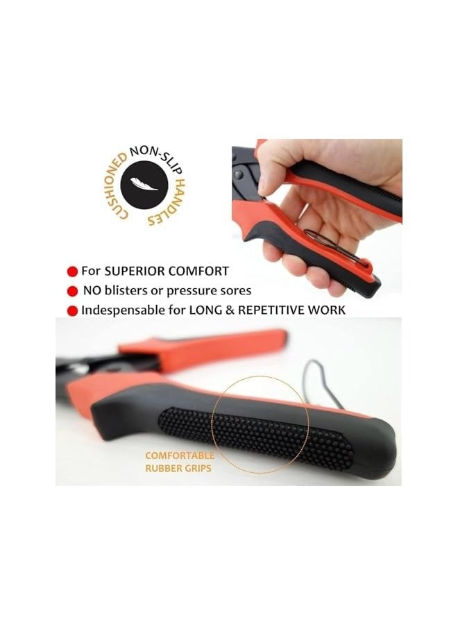 PROMASS Leather Belt Hole Punch,Drift Punches Leather Hole Punch,Leather Hole Punch Plier,Multi Hole Sizes Maker Tool,Hole Puncher Tool for Belt,Watch Band,Dog Collar,Saddle,Fabric,DIY Home,Craft  - Image 5