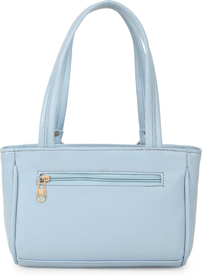 WORLD STAR PU Handbag for Womens | Blue - Image 1