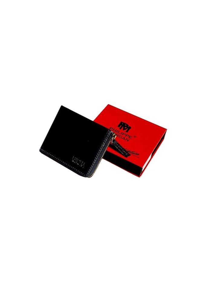 فيليب مورجان محفظة فيليب مورغان RFID الجلدية بسحاب - Image 4