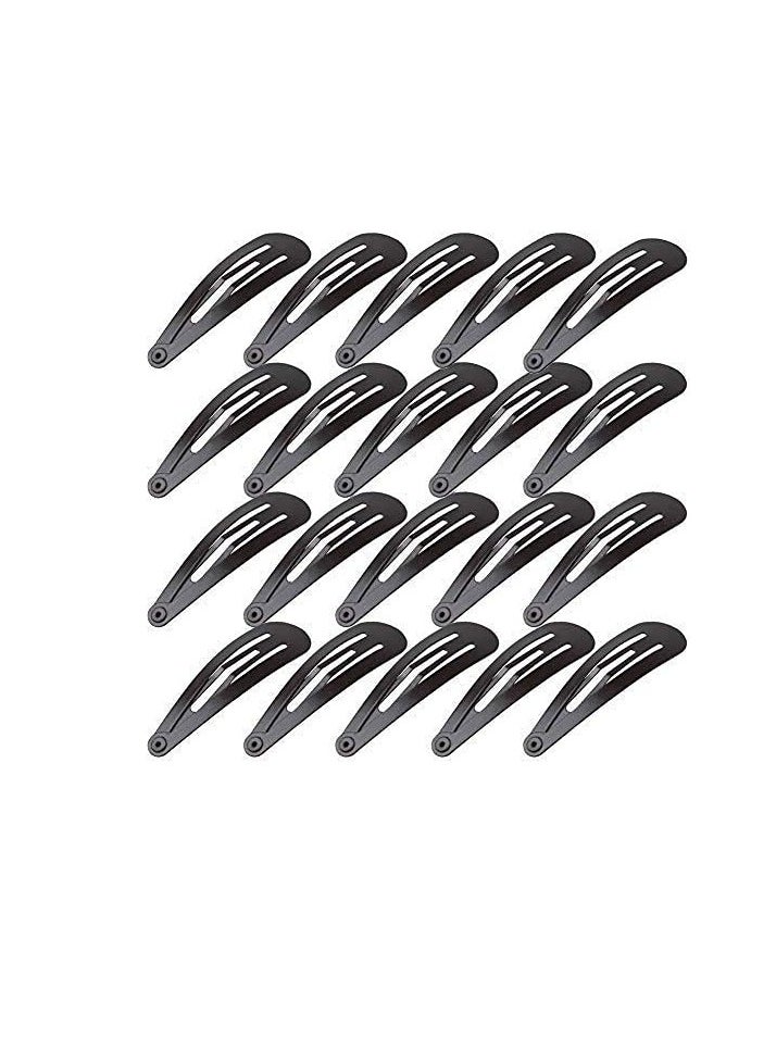 anezus Anezus 80 Pcs Hair Clips Hair Barrettes 2 Inch Snap Non-Slip Metal Hair Clips  - Image 1