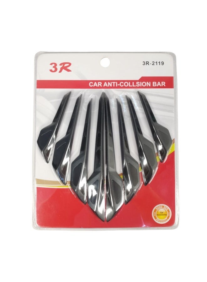 3R Car Anti-Collision Bar 8PCS 3R-2719 – Door Edge Guard Protector Strip Scratch Protection Bumper Trim for Car Exterior - Image 1