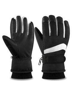 SYOSI Snow Ski Gloves Waterproof, Ski Gloves Women -30°F Waterproof Winter Gloves Touchscreen Snow Gloves Women Men Warm Windproof Snowboard Gloves for Cold Weather (L)  - Image 1