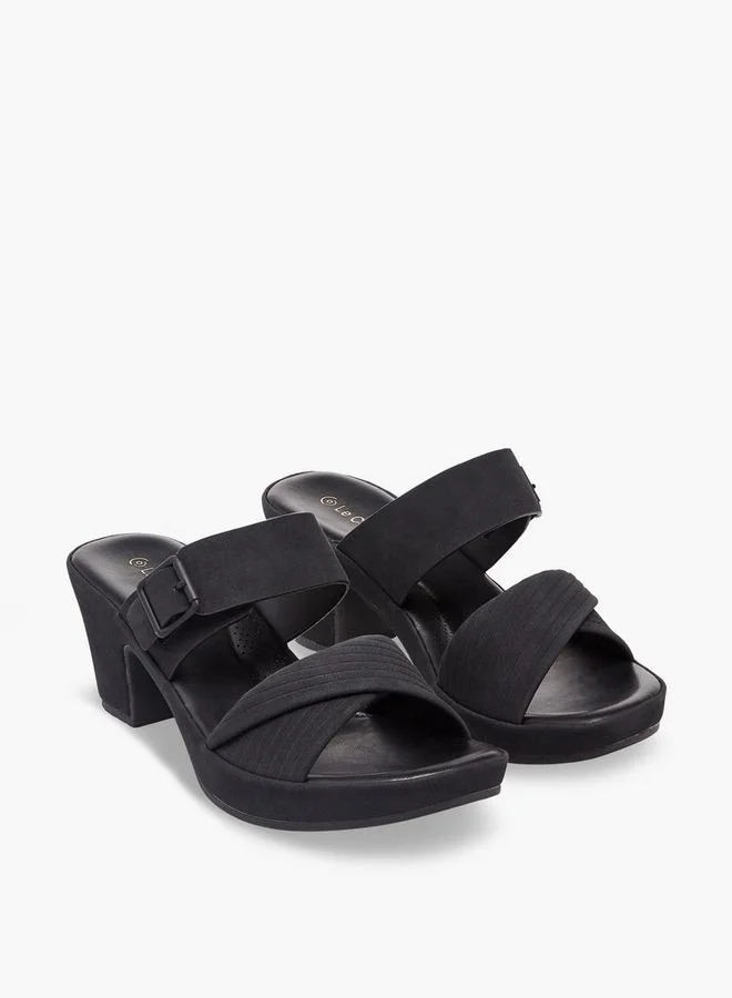 لو كونفورت Women Block Heel Sandals