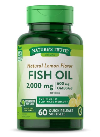 Fish Oil 1000 Mg Lemon Flavor 60 Softgels - pzsku/Z182650A9C1EC9776BD5FZ/45/_/1695145490/56555d59-dadb-4df9-b163-4e3cd7f58338