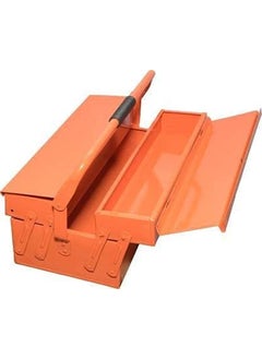 HORSE TOOLS HORSE TOOLS 3 Compartment Metal Tool Box Kit For GarageHousehold Commercial Useage Tool Box With Tray  - Image 4