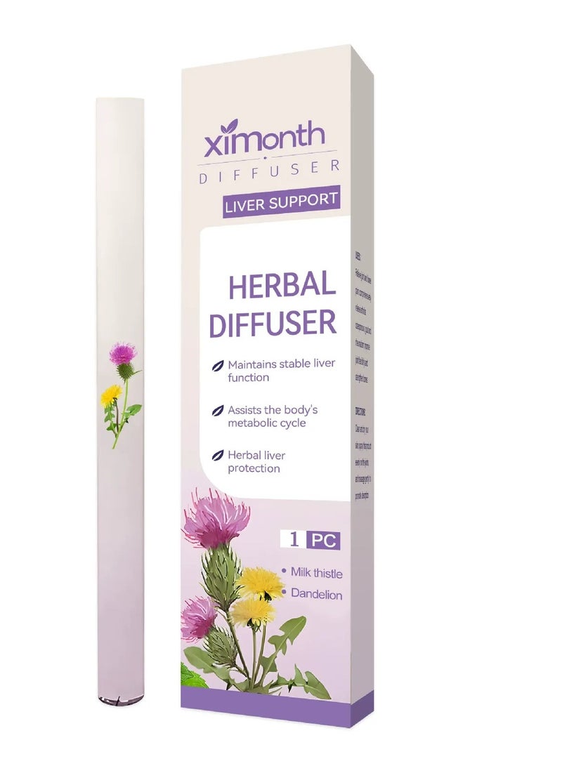 ximonth Purifiers Lung Cleanse Herbal Purifier, Air Diffuser Pen, Aromatherapy Pen,  Sleep Aid Inhaler for Resting Relaxation, Helps Clear Breathing,mproving Breathing and Oral Air Freshening- - Image 4