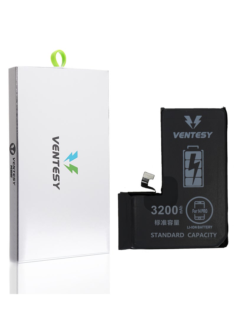 VENTESY Battery for Apple iPhone 14pro Ultra Capacity - Black 