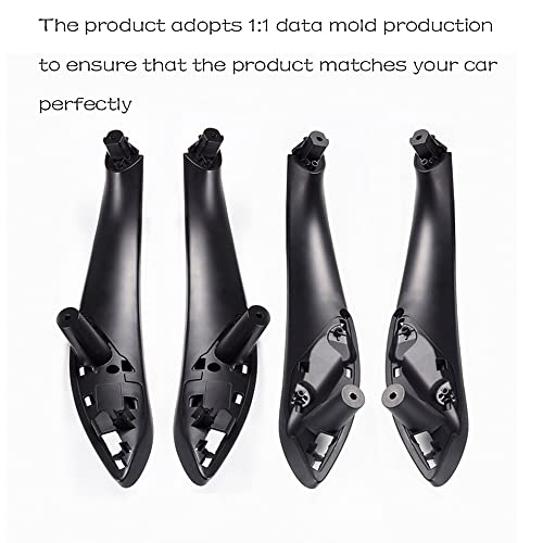 CHUANGHUI Car Door Handle for BMW 3 Series F30 F31 2013-2018 Interior Door Handles Replace Cover Car Door Handle 320i 328i 330i 335i 340i (Black) - Image 4
