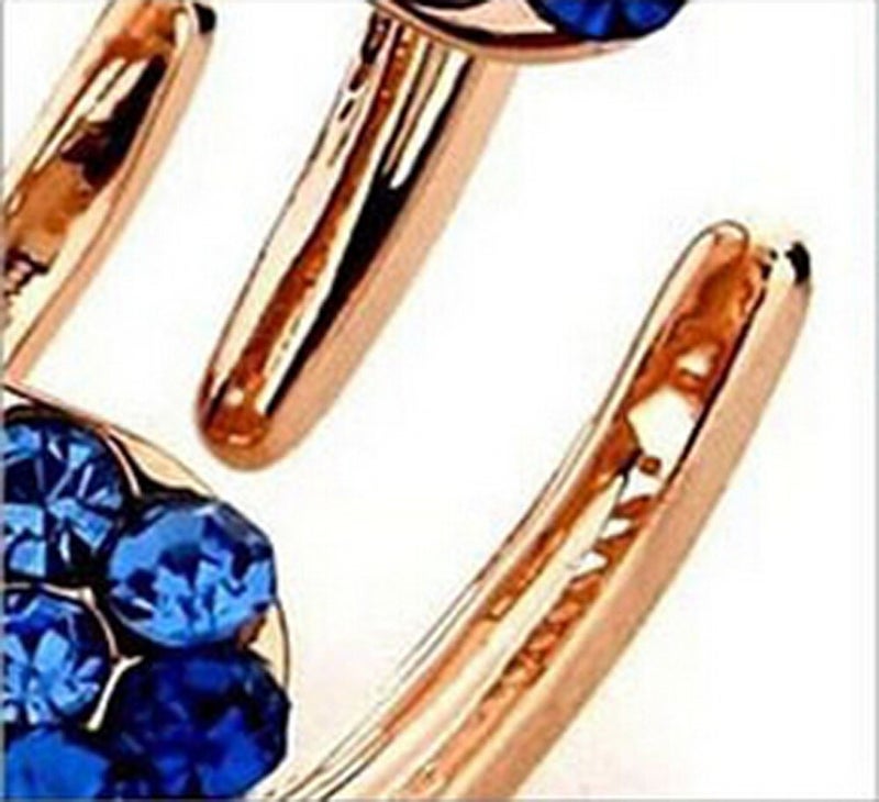 سوبيربليس مشبك شعر بتصميم فراشة مرصعة بأحجار الراين - Image 3