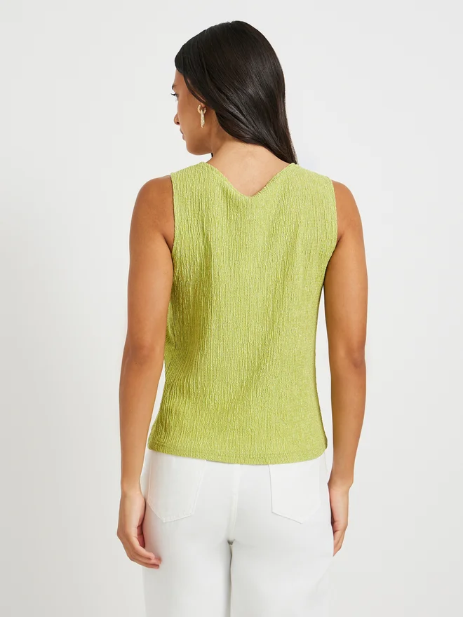 Take Two Take Two Texture One Shoulder Regular Fit Top