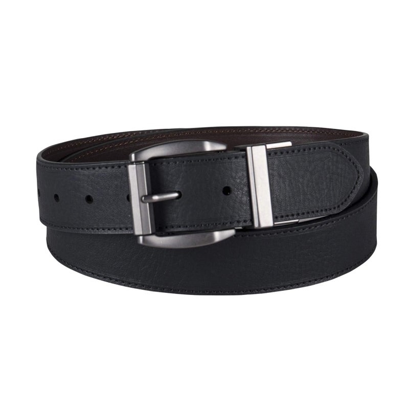 Levi's Men's Black To Brown Laminate Reversible Leather Belt, black/Brown, 30 - Image 2