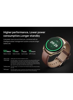 Mibro Mibro Lite 3 Pro Smart watch 1.32" AMOLED Display 10 Axis Motion Sensor Bluetooth Calling GPS 150+ Sport Modes 5ATM Water Resistant Heart Rate Monitoring 15 Days Battery Life Smartwatch(silver)  - Image 3
