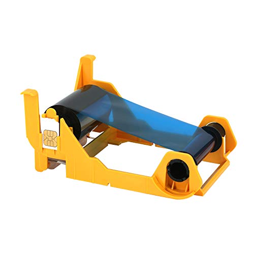 ZUYE Compatible YMCKO Color Ribbon Cartridge for Zebra P110i P120i Printers Zebra 800017-240 Printer Ribbon, 200 Prints - Image 4