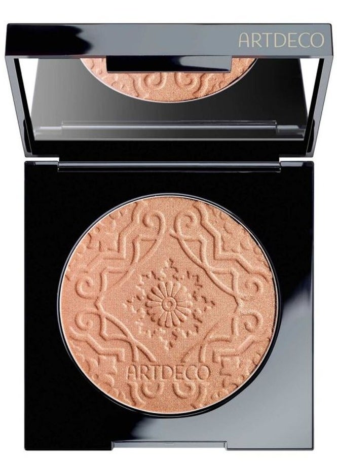 ARTDECO SHIMMERING BRONZING POWDER NO. PLEASANT GLOW - Bronzing powder and highlighter in one  - Image 1