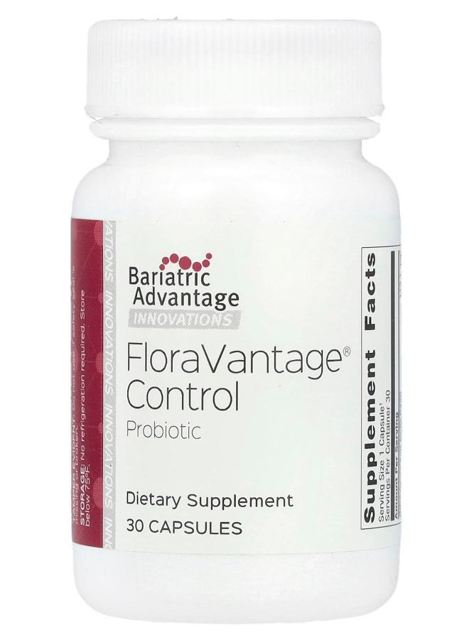 Bariatric Advantage - Innovations FloraVantage Control Probiotic  30 Capsules - Image 1