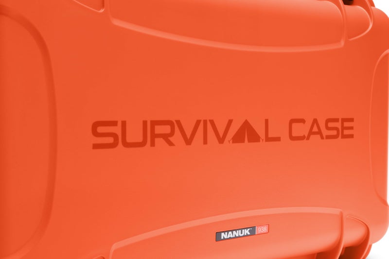 NANUK 938 Survival Gear Storage Case w/Wheels and Lid Organizer-for Preppers, Survivalist, First Aid and Emergencies - Waterproof, Dustproof, and Impact Resistant-Empty (Orange) - Image 5