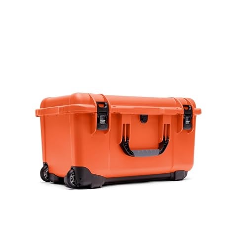NANUK 938 Survival Gear Storage Case w/Wheels and Lid Organizer-for Preppers, Survivalist, First Aid and Emergencies - Waterproof, Dustproof, and Impact Resistant-Empty (Orange) - Image 4