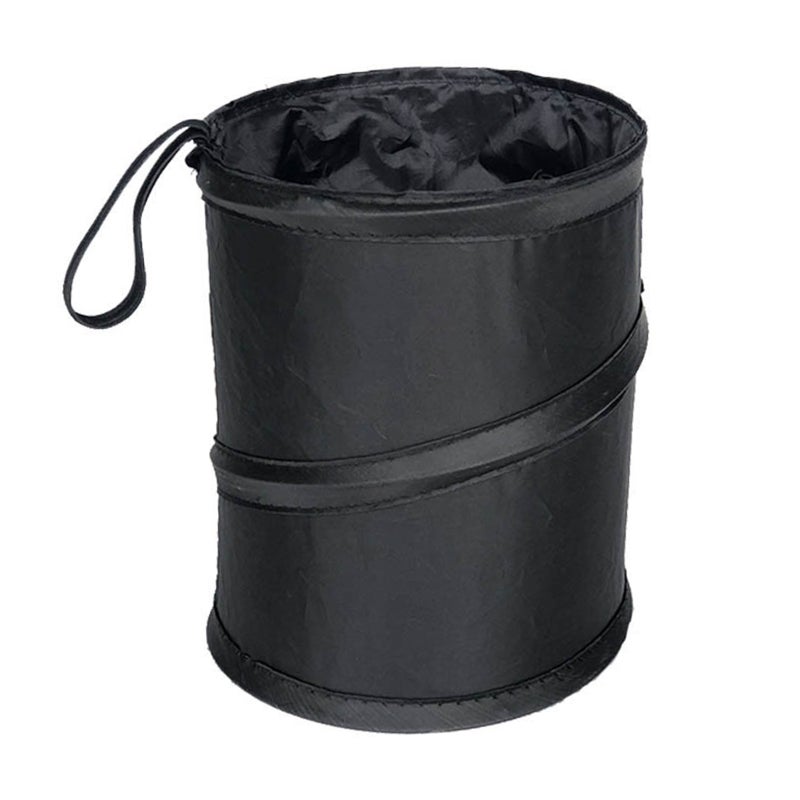 Car Trash Can Portable Garbage Bin Foldable Waterproof Bag Waste Basket Car Seat Back Garbage Bag Organizer - Image 1