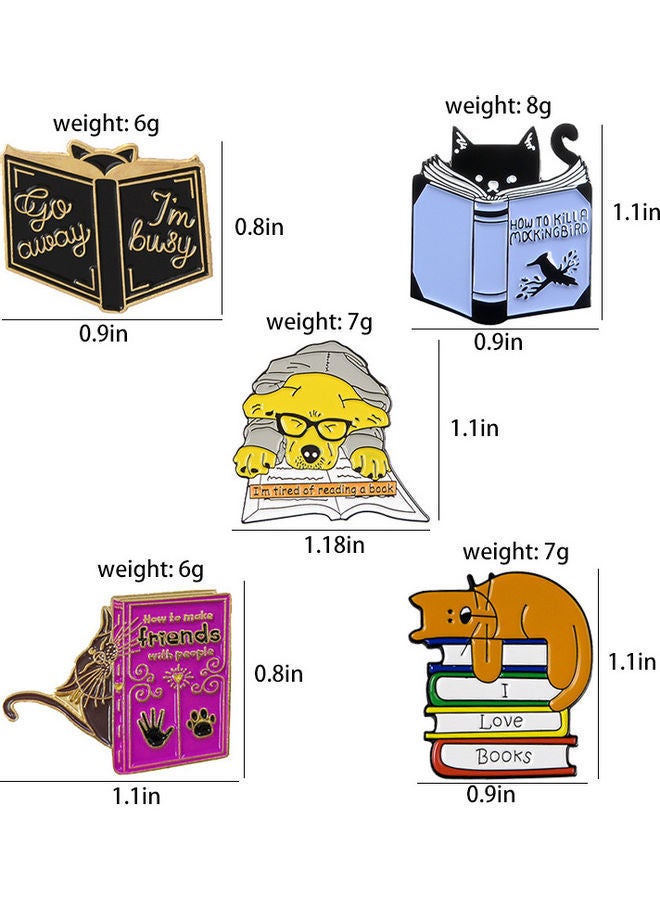 NIBEMINENT Magic Book Design Brooch - Image 3