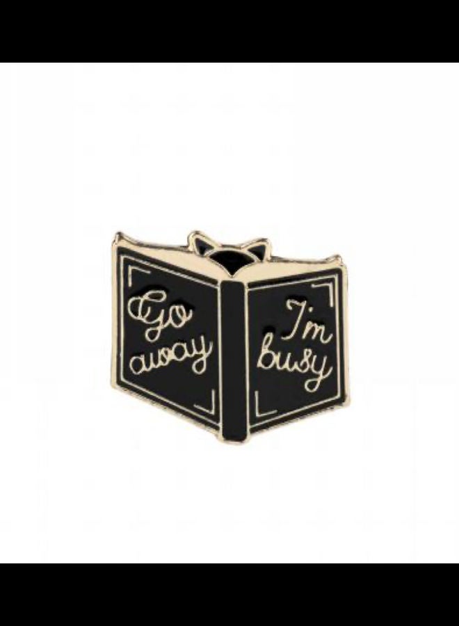 NIBEMINENT Magic Book Design Brooch - Image 1