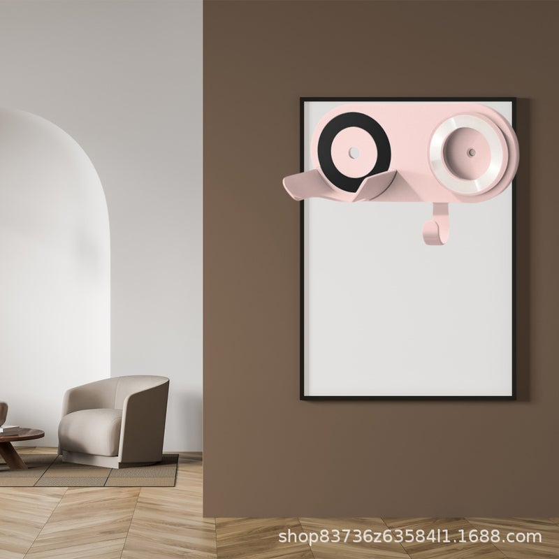 A Generation Of Hair Magnetic Universal Hair Dryer Rack Lazy Bathroom Towel Non-Punch Ram Storage Rack - Image 3