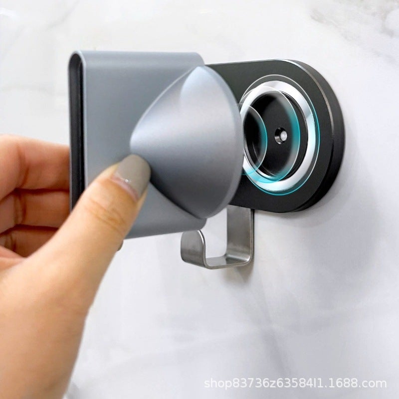 A Generation Of Hair Magnetic Universal Hair Dryer Rack Lazy Bathroom Towel Non-Punch Ram Storage Rack - Image 5