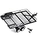 JGGZONE RC Trailer for Hauling Behind Car Metal Hitch Mount Trailer with 4 Tires Heavy Duty Truck and RC Rock Cars Trailer for 118 RC Crawler TRX4M Defender Bronco K10 High Trail F150 - Image 4
