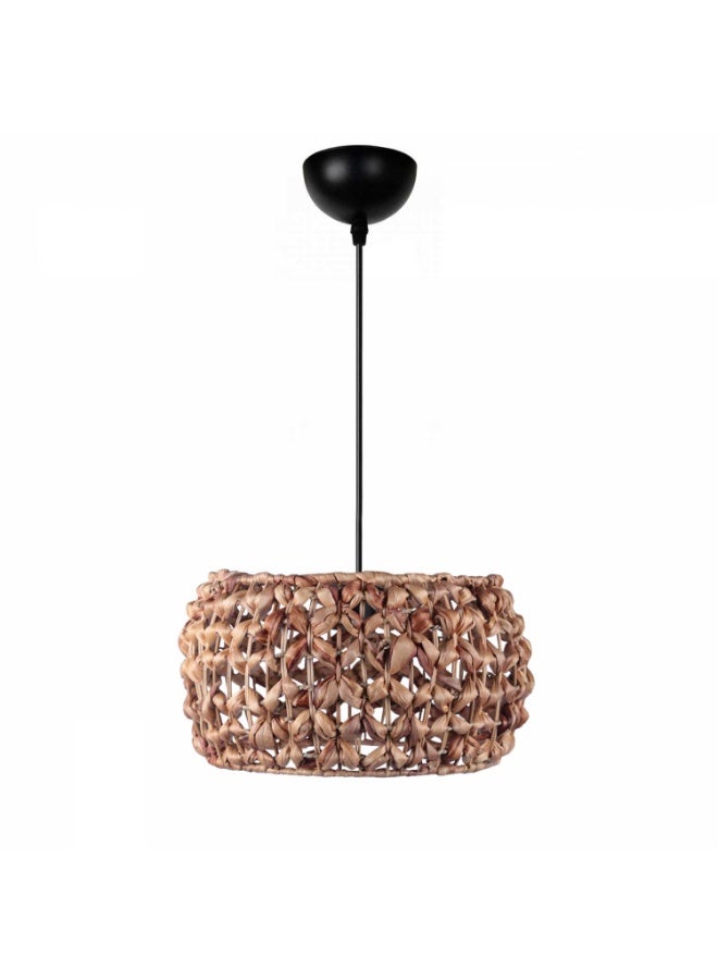 Handcrafted Natural Wicker Pendant Light – Large Boho Ceiling Lamp for Living Room, Dining Area & Bedroom – Decorative Hanging Light, Beige, Artisan Rattan Lighting - Image 2
