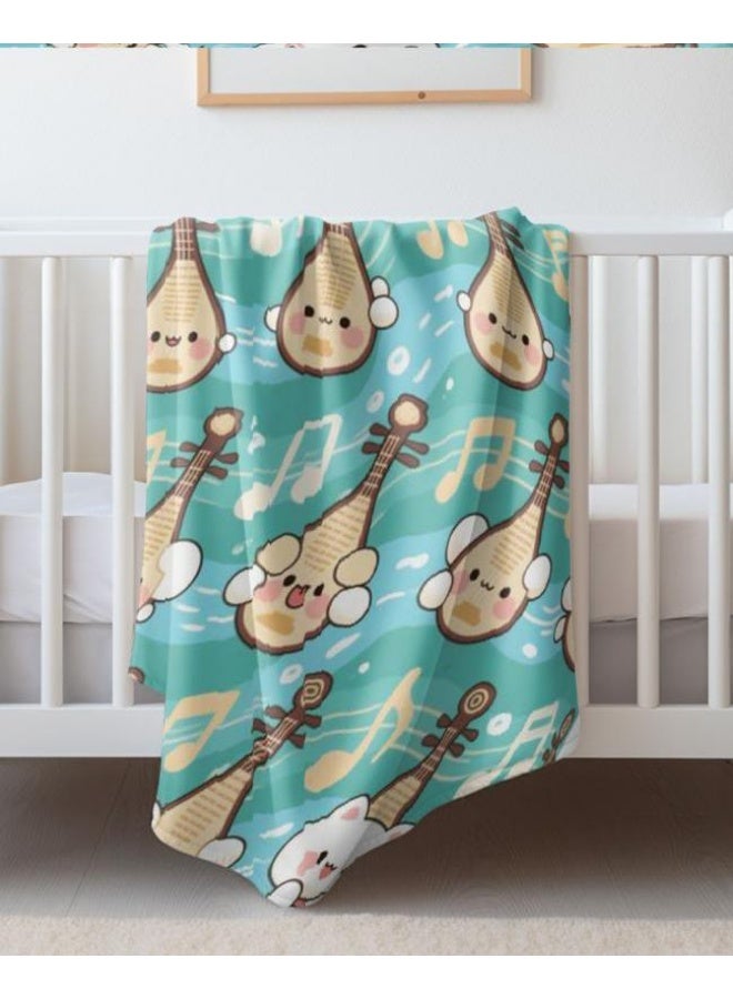 general Children's or student cartoon flannel thin blanket (warm and comfortable, suitable for sleep, games) 100cm*150cm - 402 - Image 5