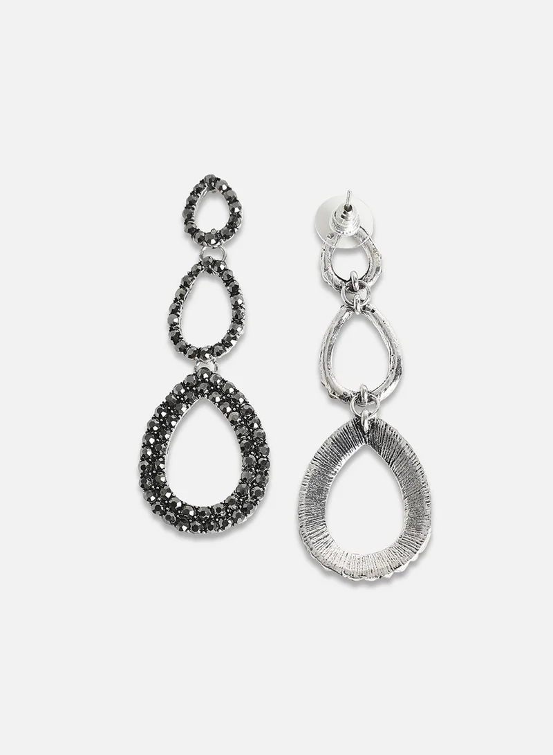 SOHI Hollow TearArtificial drop Earring Jewellery
