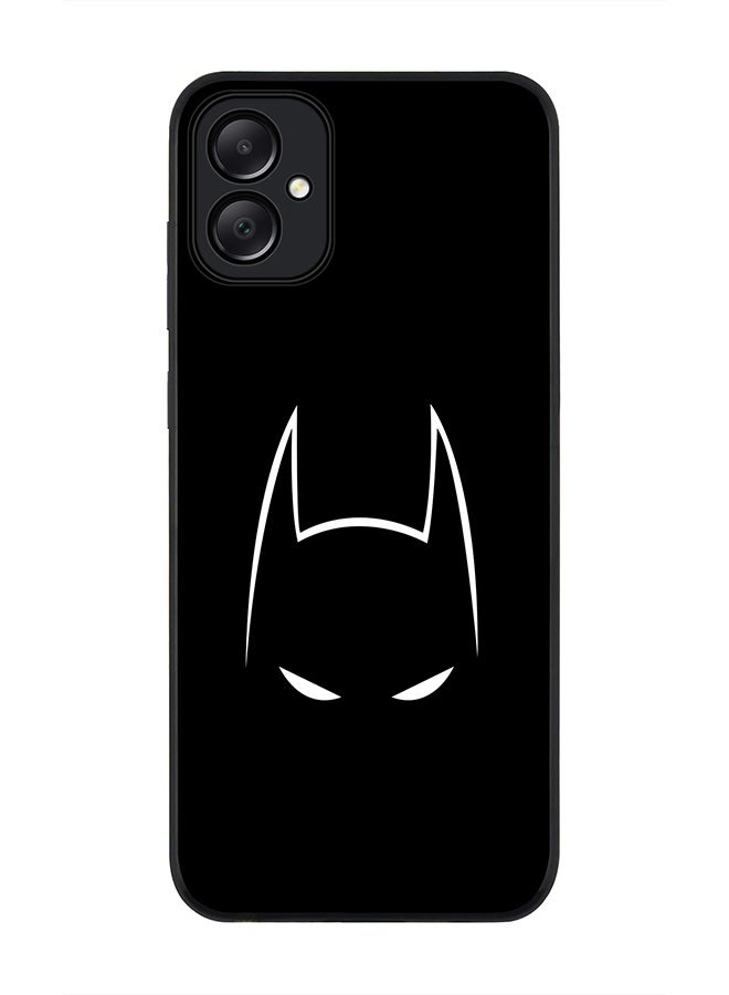 Stylizedd Rugged Black edge case for Samsung Galaxy A05, Slim fit Soft Case Flexible Rubber Edges Anti Drop TPU Gel Thin Cover- Sneaky Bat - Image 1