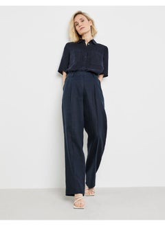 Wide-leg trousers made of pure linen - pzsku/Z1828307F9E4B8869AD44Z/45/_/1687426261/138eec47-38a2-4d41-8ae8-2e6ee7fc0c2f