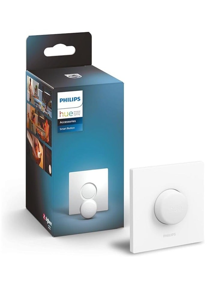 فيليبس هوي زر ذكي Philips Hue – ملحق إضاءة ذكي لاسلكي للمنزل، غرفة المعيشة، وغرفة النوم - Image 1